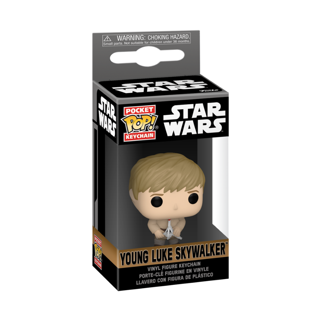 STAR WARS OBI-WAN KENOBI -Pocket Pop Keychains -Luke Skywalker "Young"