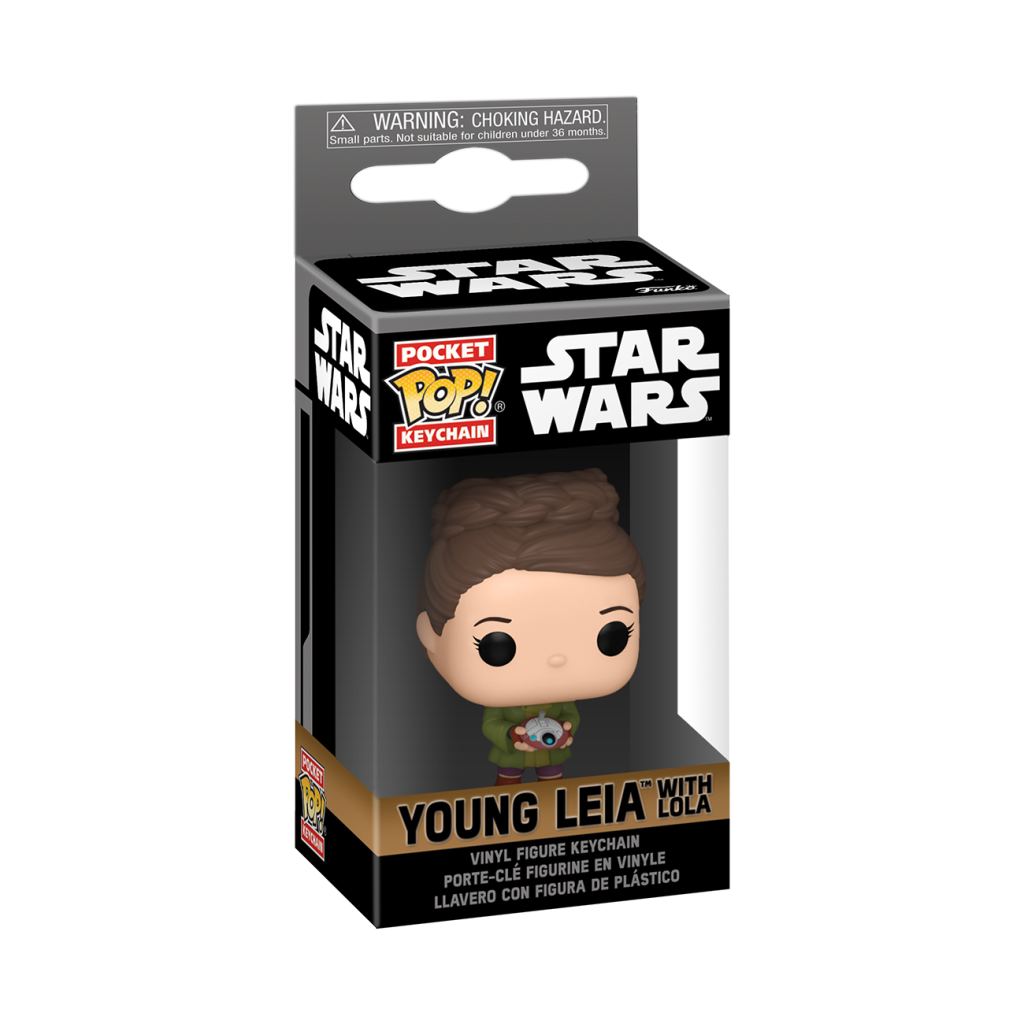 STAR WARS OBI-WAN KENOBI - Pocket Pop Keychains - Leia Organa "Young"