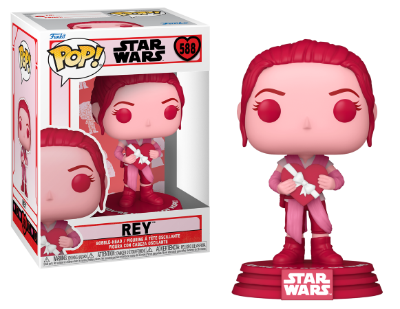 STAR WARS - POP Valentines N° 588 - Rey