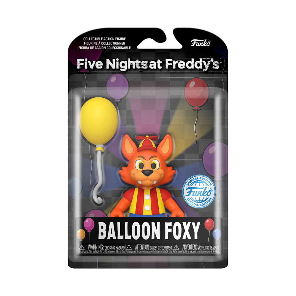 FNAF SECURITY BREACH - Balloon Foxy - Action Figure POP 12.5cm