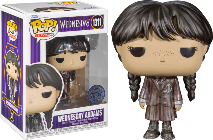 WEDNESDAY - POP TV N° 1311 - Wednesday Addams (Metallic Effect)