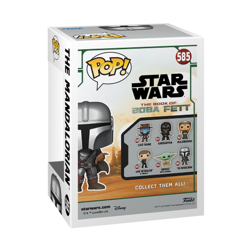 BOOK OF BOBA FETT - POP N° 585 - Mando w/ pouch