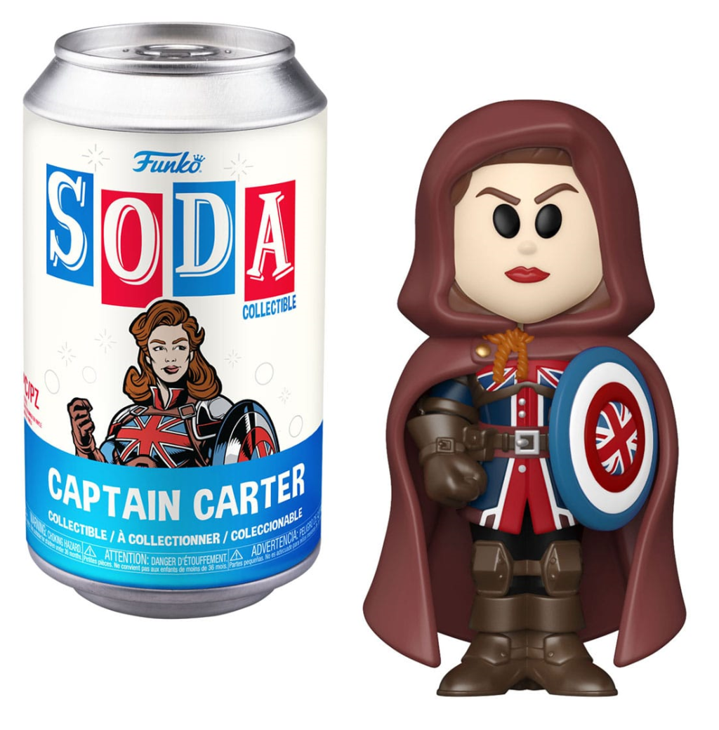 WHAT IF - POP Soda - Captain Carter with Chase (M)