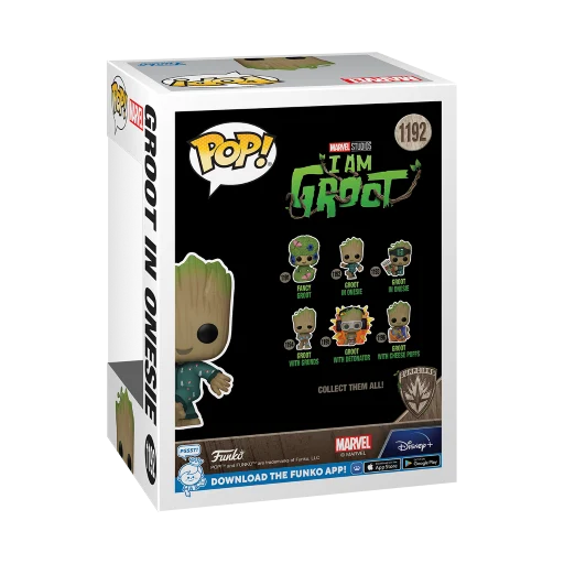 I AM GROOT - POP N° 1192 - Groot PJs (Dancing)