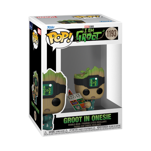 I AM GROOT - POP N° 1193 - Groot PJs with Book