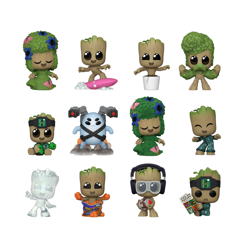 I AM GROOT - Mystery Minis (BOX 12 Figurines)