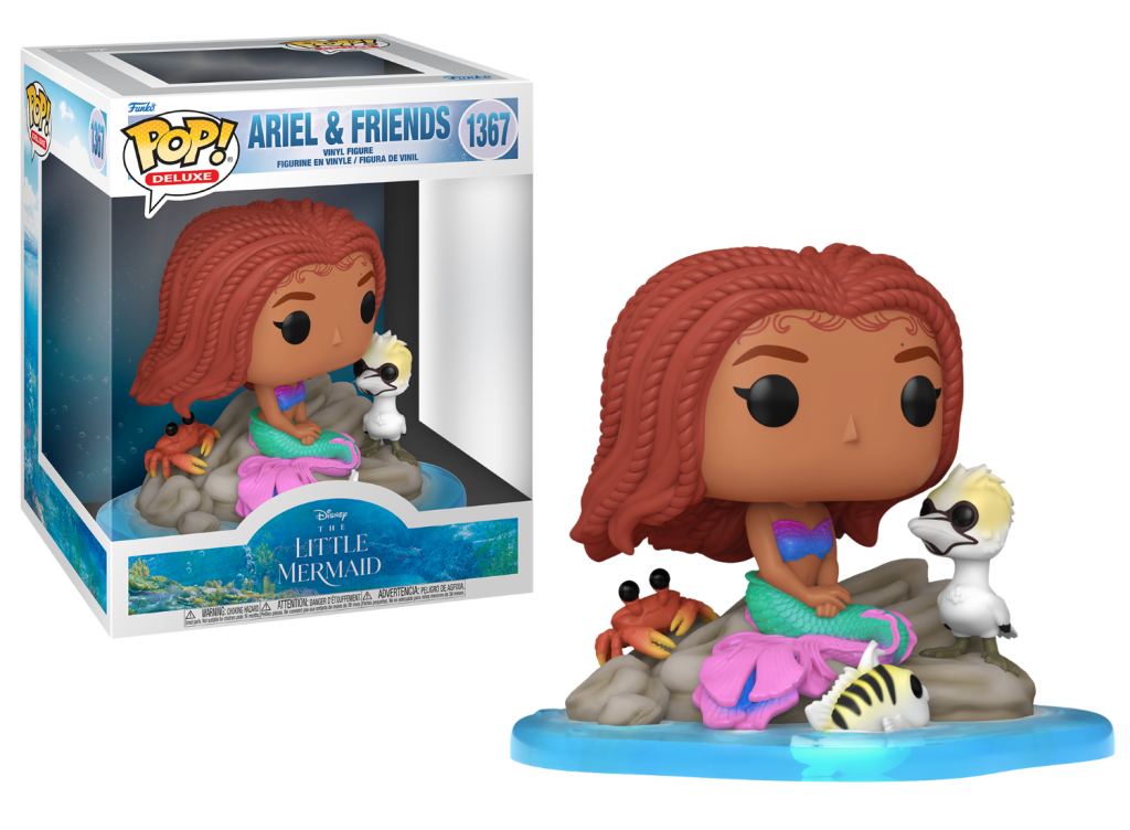 THE LITTLE MERMAID "LIVE ACTION" - POP Deluxe N° 1367- Ariel & Friends