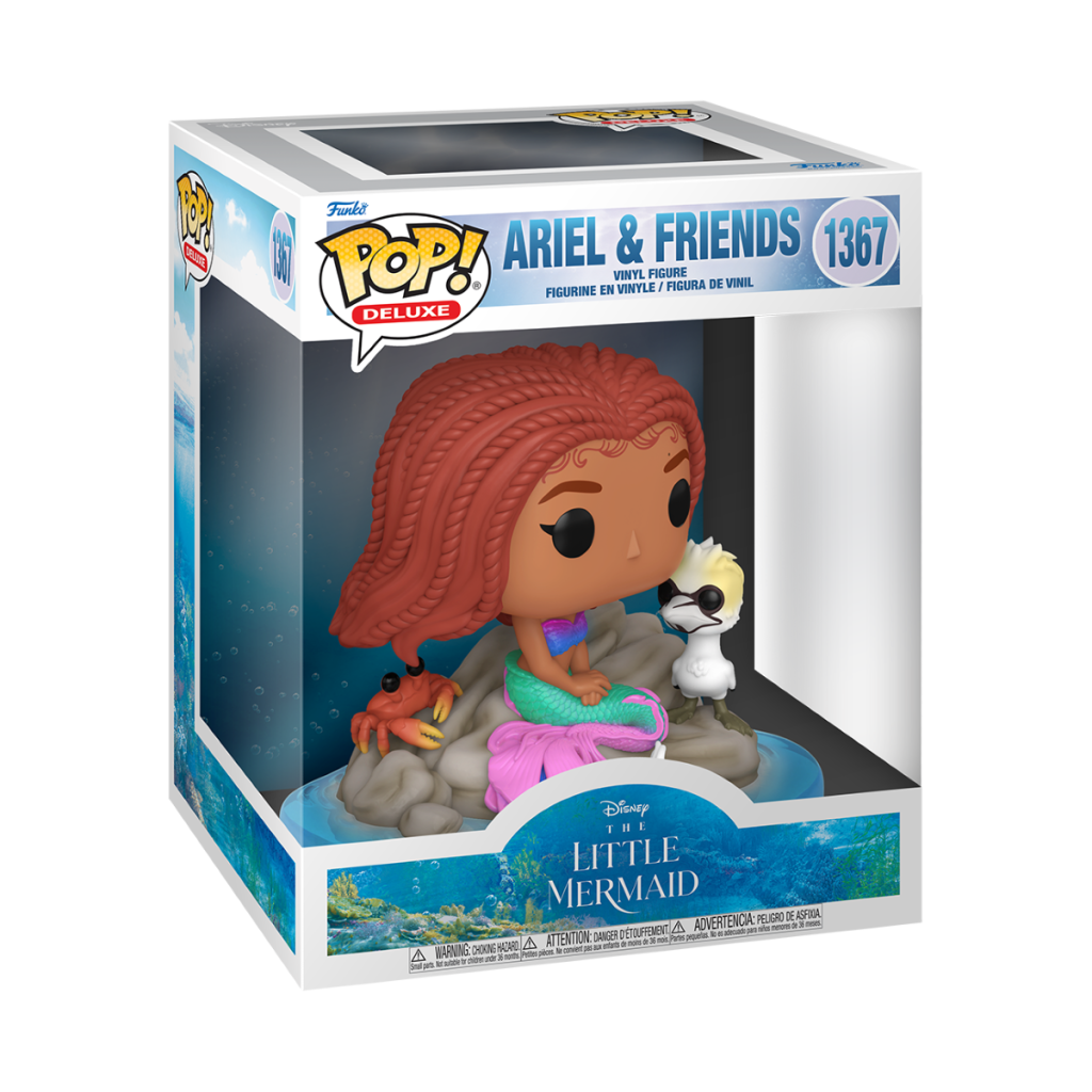 THE LITTLE MERMAID "LIVE ACTION" - POP Deluxe N° 1367- Ariel & Friends