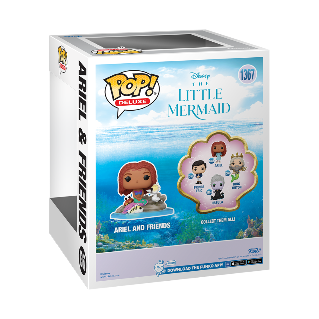 THE LITTLE MERMAID "LIVE ACTION" - POP Deluxe N° 1367- Ariel & Friends