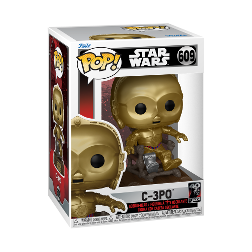 STAR WARS 6 "40TH ANNIVERSARY" - POP N° 609 - C3PO on Chair