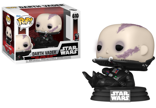 STAR WARS 6 "40TH ANNIVERSARY" - POP N° 610 - Darth Vader "Unmasked"