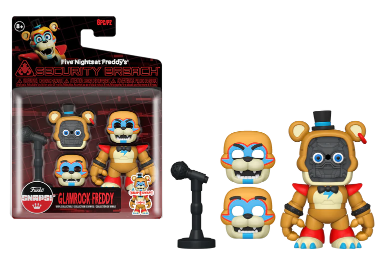 FNAF - Glamrock Freddy - Single Snap Pack Funko