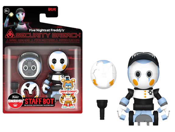 FNAF - Security Staff Bot - Single Snap Pack Funko