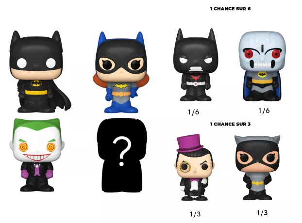 DC - Bitty Pop 4 Pack 2.5cm - The Joker