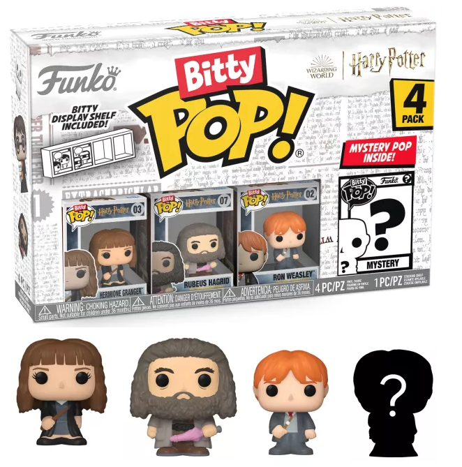 HARRY POTTER - Bitty Pop 4 Pack 2.5cm - Hermione in robe