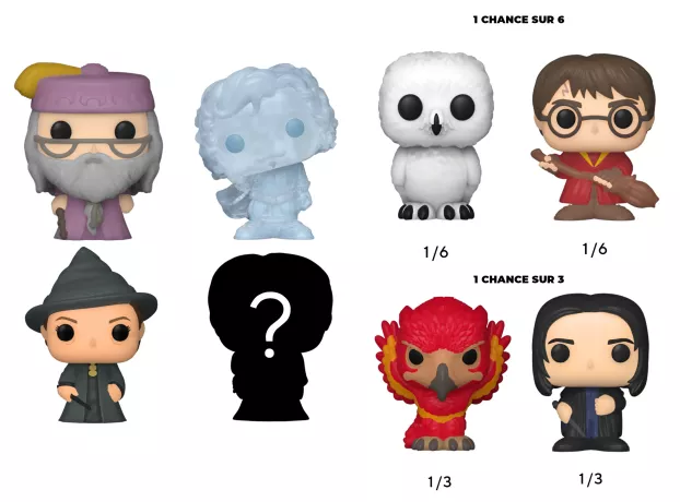 HARRY POTTER - Bitty Pop 4 Pack 2.5cm - Dumbledore