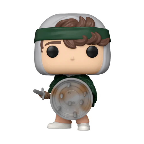 STRANGER THINGS S4 - POP TV N° 1463 - Hunter Dustin with Shield