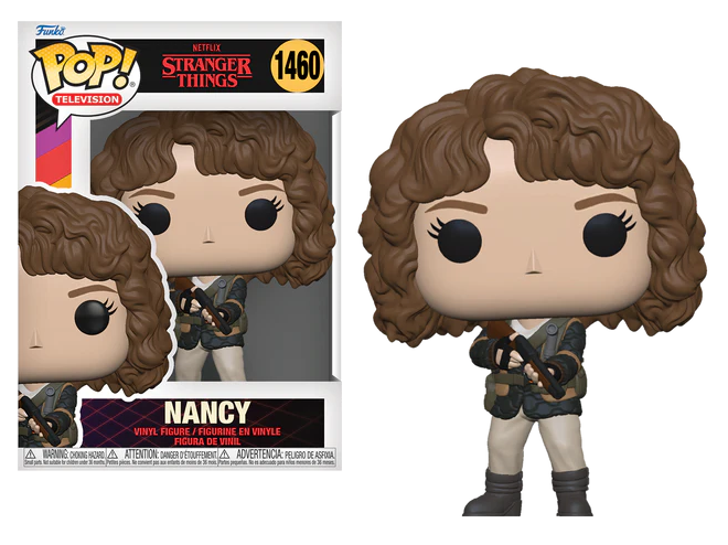 STRANGER THINGS S4 - POP TV N° 1460 - Hunter Nancy with Shotgun