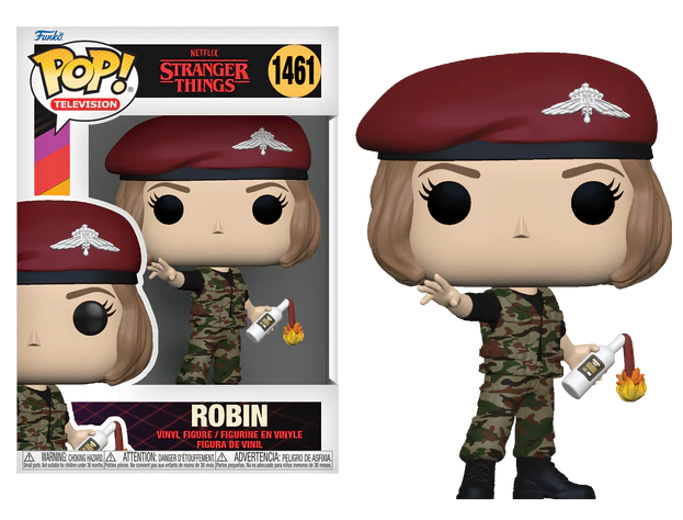 STRANGER THINGS S4 - POP TV N° 1461 - Hunter Robin with Cocktail