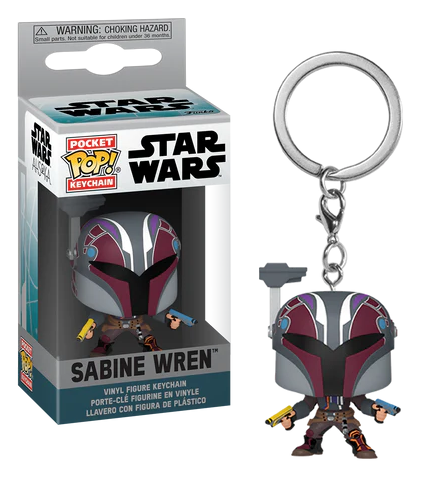 AHSOKA - Pocket Pop Keychains - Sabine Wren