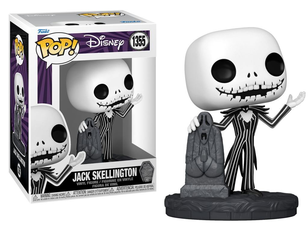 NBX "30th Anniv." - POP Disney N° 1355 - Jack with Gravestone