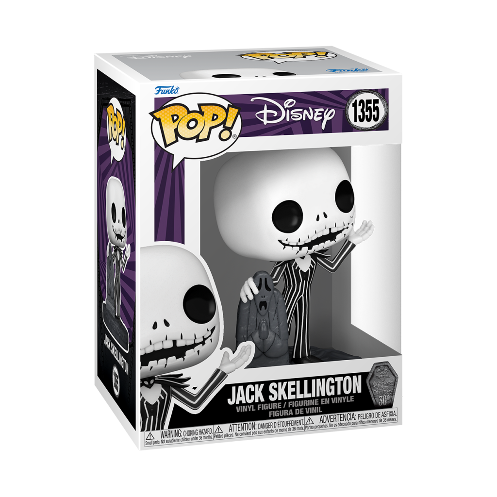 NBX "30th Anniv." - POP Disney N° 1355 - Jack with Gravestone