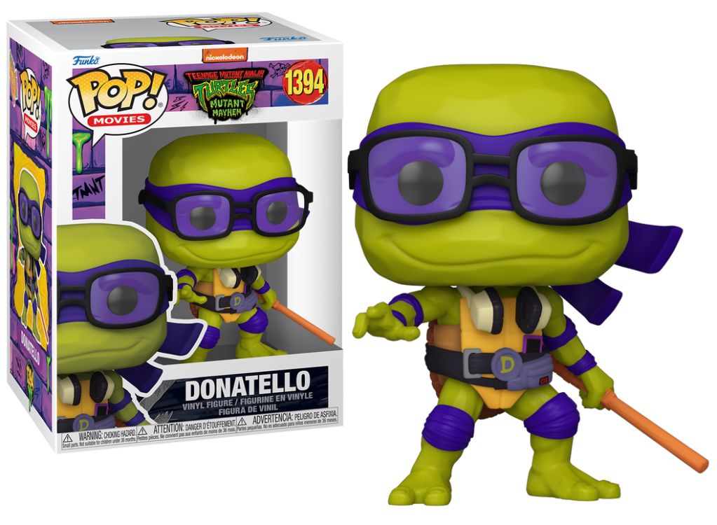 TEENAGE MUTANT NINJA TURTLES MAYHEM - POP Movies N° 1394 - Donatello