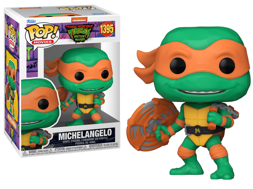 TEENAGE MUTANT NINJA TURTLES MAYHEM - POP Movies N°1395 - Michelangelo