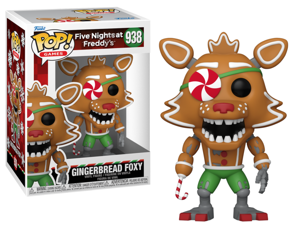 FIVE NIGHTS AT FREDDY'S - POP Games N° 938 - Gingerbread Foxy