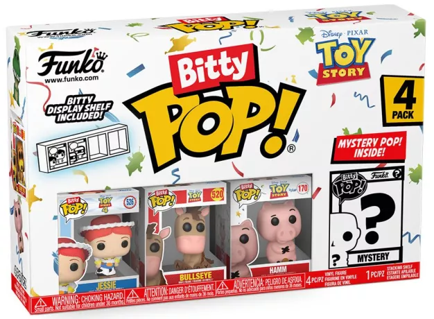 TOY STORY - Bitty Pop 4 Pack 2.5cm - Jessie