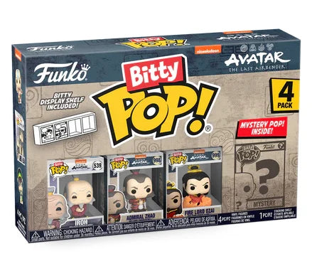 AVATAR THE LAST AIRBENDER - Bitty Pop 4 Pack 2.5cm - Iroh