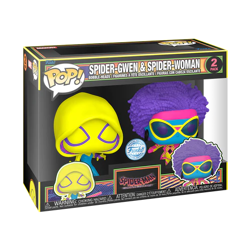 SPIDER-MAN ATSV - POP 2 Pack - Spider-Gwen & Spider-Woman (BLKLT)