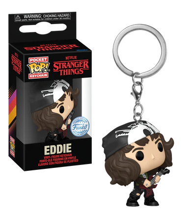 STRANGER THINGS S4 - Pocket Pop Keychains - Eddie