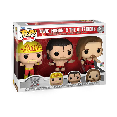 WWE - POP WWE - 3PK - Hogans & The Outsiders