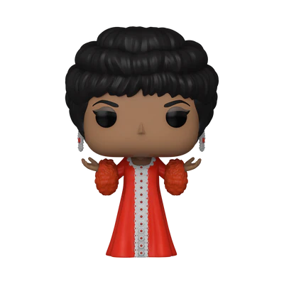 MUSIC - POP Rocks N° 377 - Aretha Franklin (Red Dress)