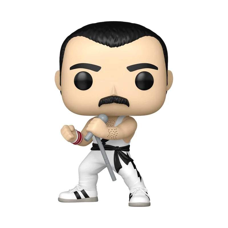 QUEEN - POP Rocks N° 496 - Freddy Mercury (White Singlet)