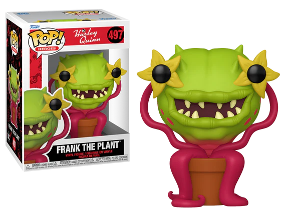 HARLEY QUINN ANIMATED SERIES - POP Heroes N° 497 - Frank the Plant