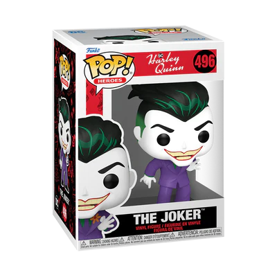 HARLEY QUINN ANIMATED SERIES - POP Heroes N° 496 - The Joker