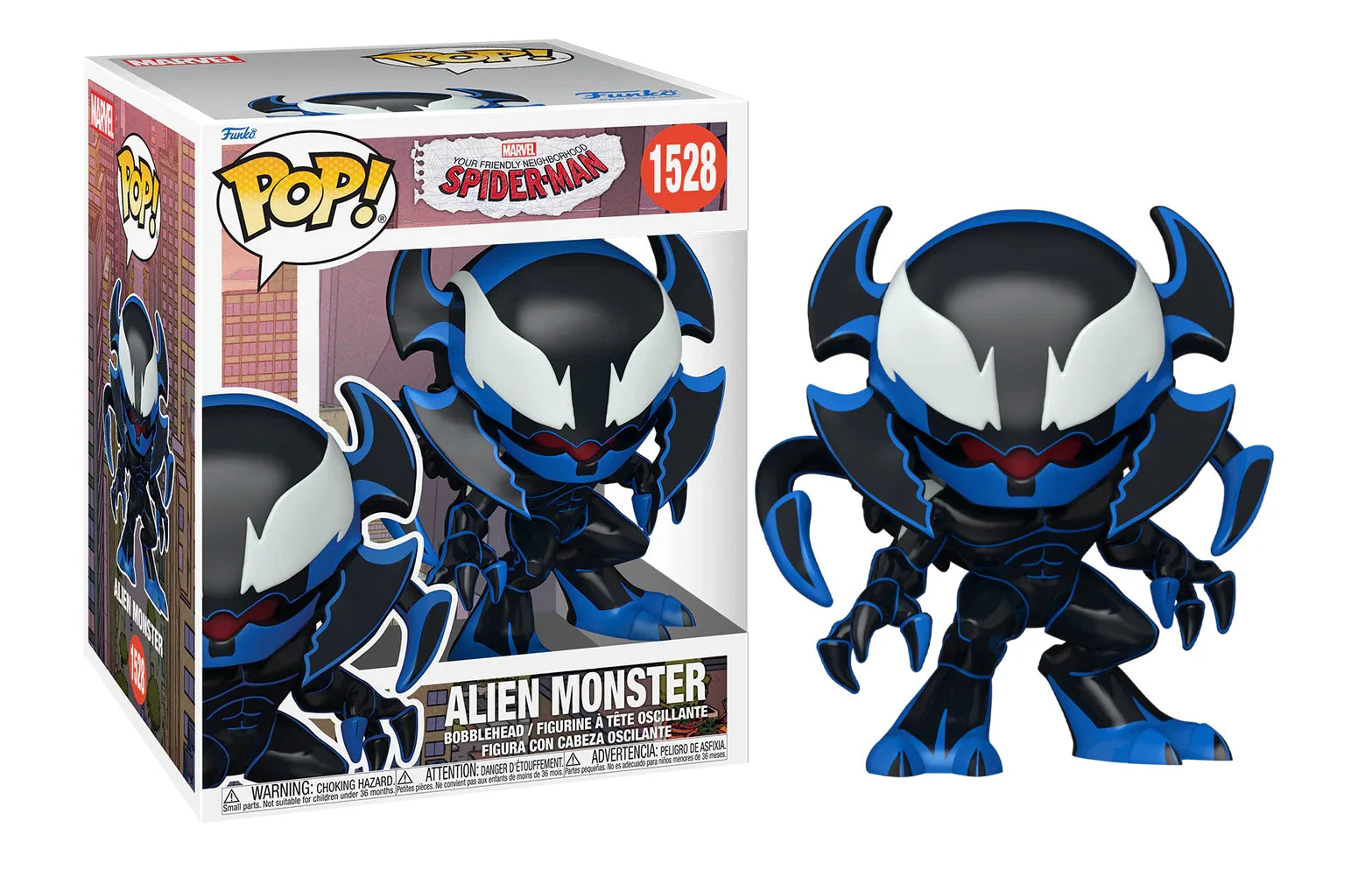 FRIENDLY NEIGHBORHOOD SPIDER-MAN - POP SUPER N° 1528 - Alien Monster