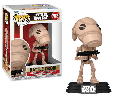 STAR WARS 1 - POP Star Wars N° 703 - Battle Droid