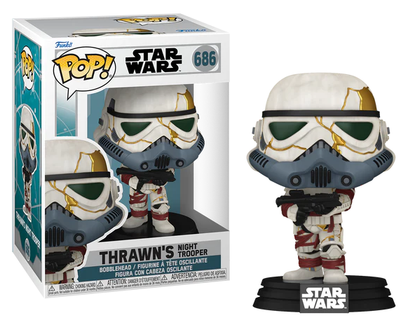 STAR WARS AHSOKA - POP N° 686 - Thrawn's Night Trooper (Grey Mask)