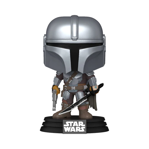 THE MANDALORIAN - POP N° 663 - The Mandalorian with Darksaber