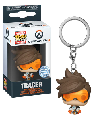 OVERWATCH 2 - Pocket Pop Keychains - Tracer