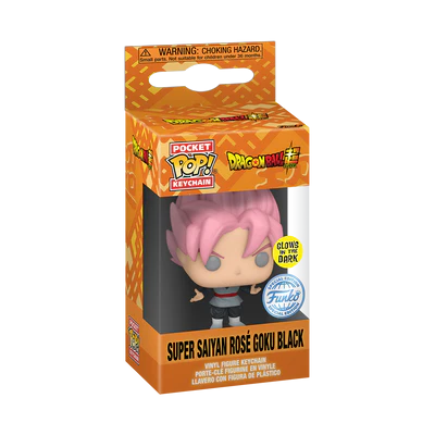 DRAGON BALL SUPER - Pocket Pop Keychains - SSR Goku Black (GW)