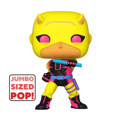 MARVEL - POP Jumbo N° 1358 - Daredevil (YLW/RD) (BLKLT)