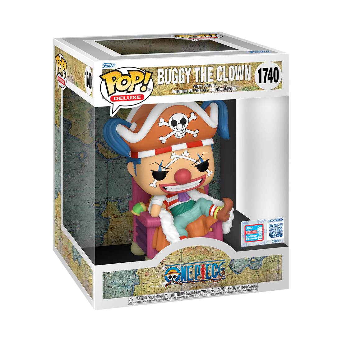 ONE PIECE - POP Deluxe N° 1740 - Buggy The Clown "Fall Convention"