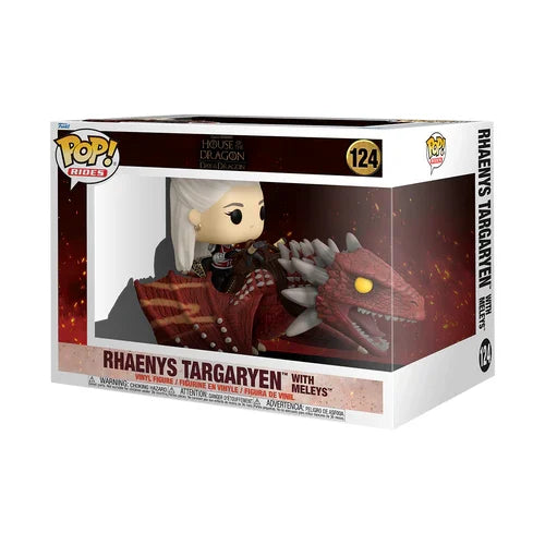 HOUSE OF THE DRAGON - POP Ride DLX N° 124 - Rhaenys avec Meleys