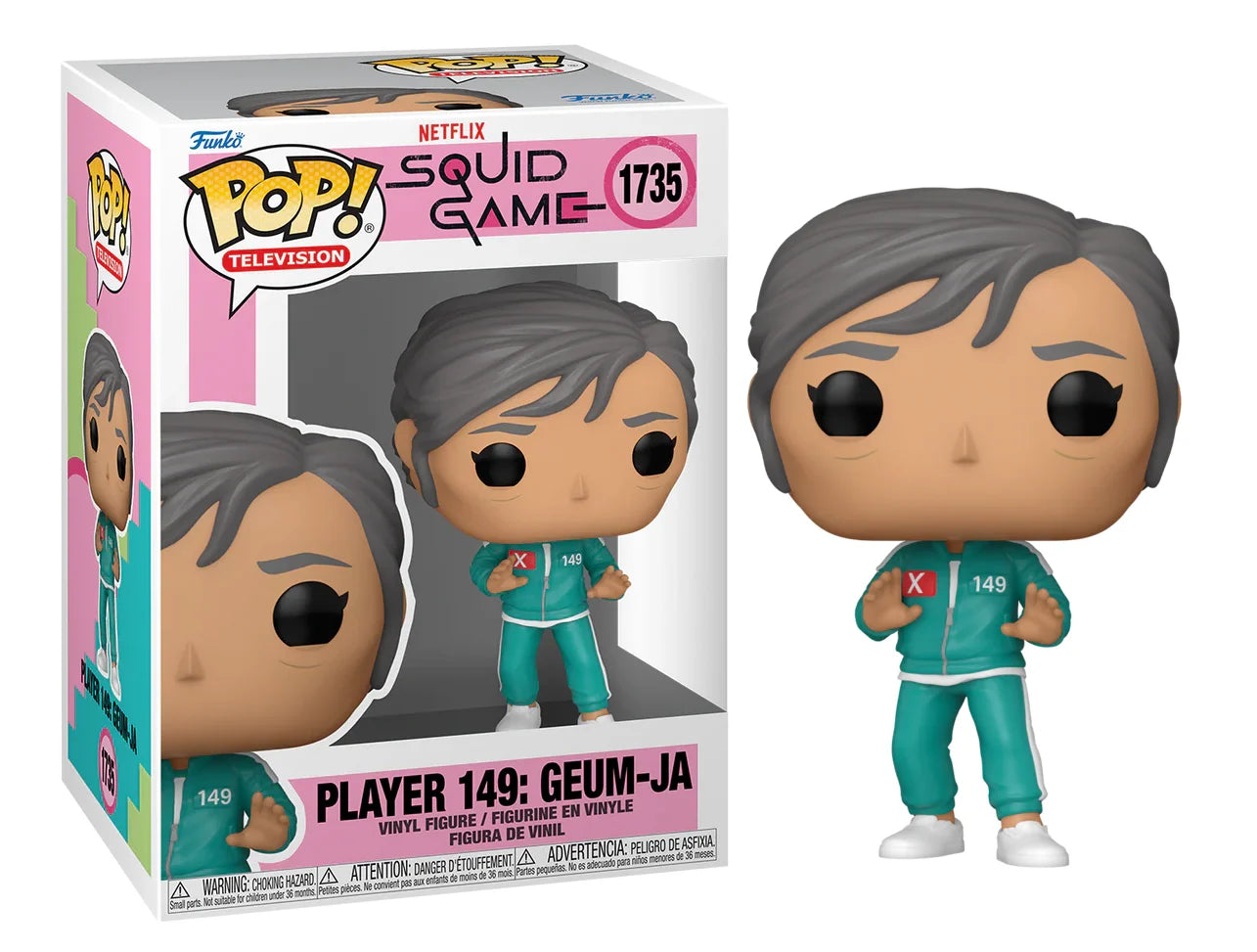 SQUID GAME - POP Television N° 1735 - Player 149 Geum-Ja