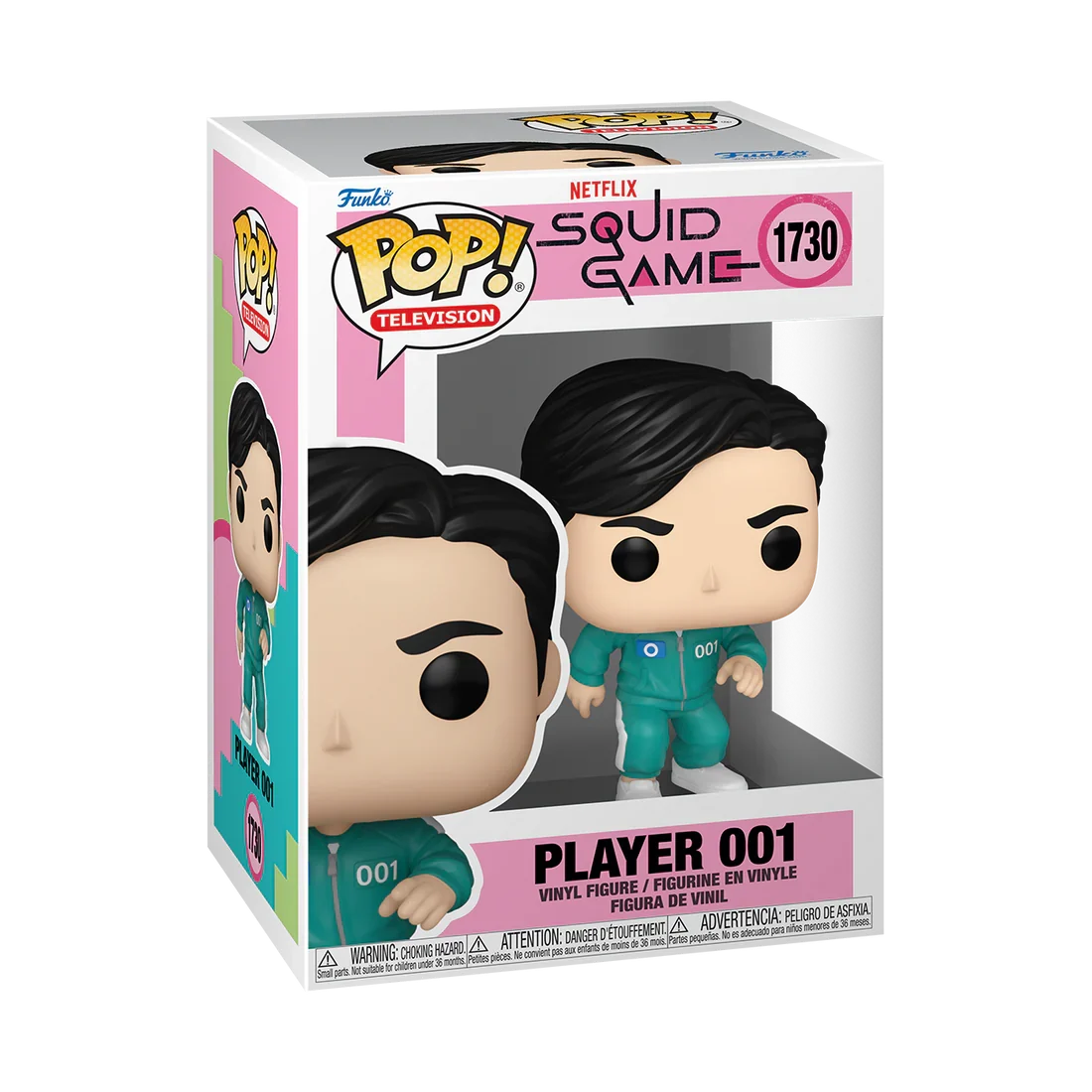 SQUID GAME - POP Television N° 1730 - Player 001