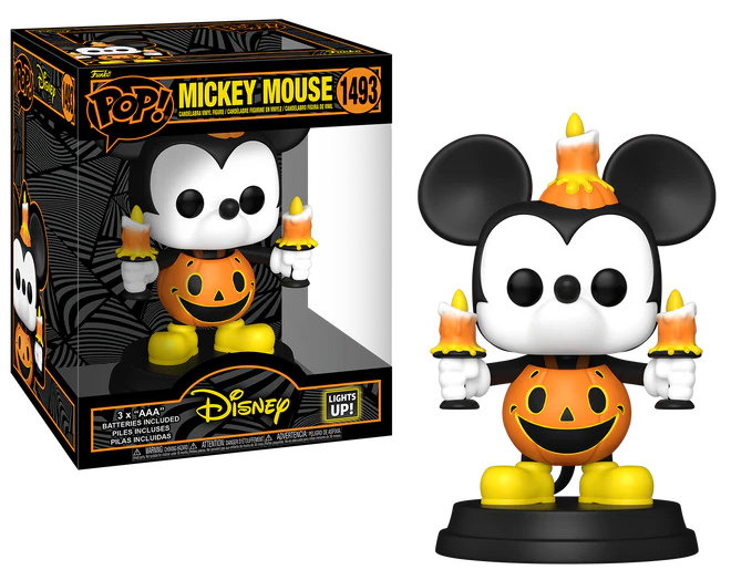 DISNEY - POP Super N° 1493 - Mickey Halloween (Lights up !)